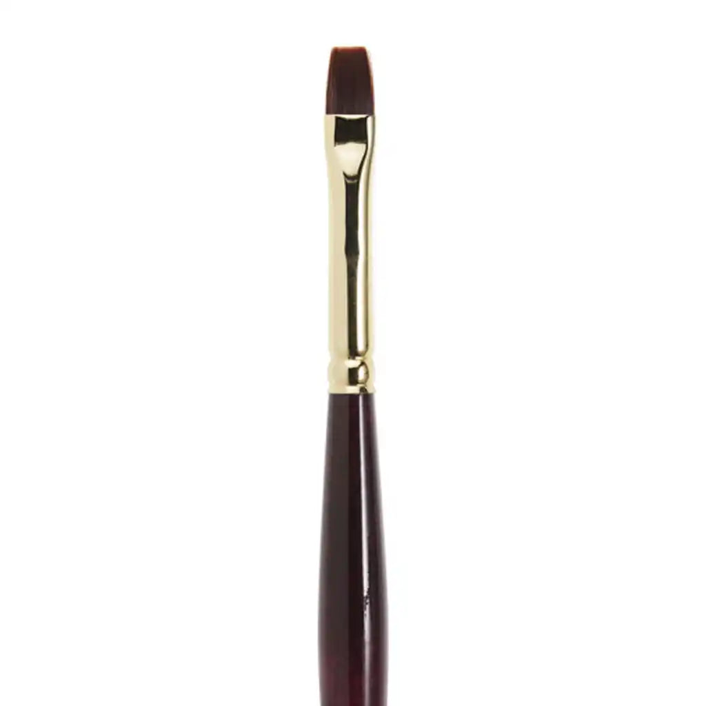 Sepia Acrylic Short Flat Brush 8740