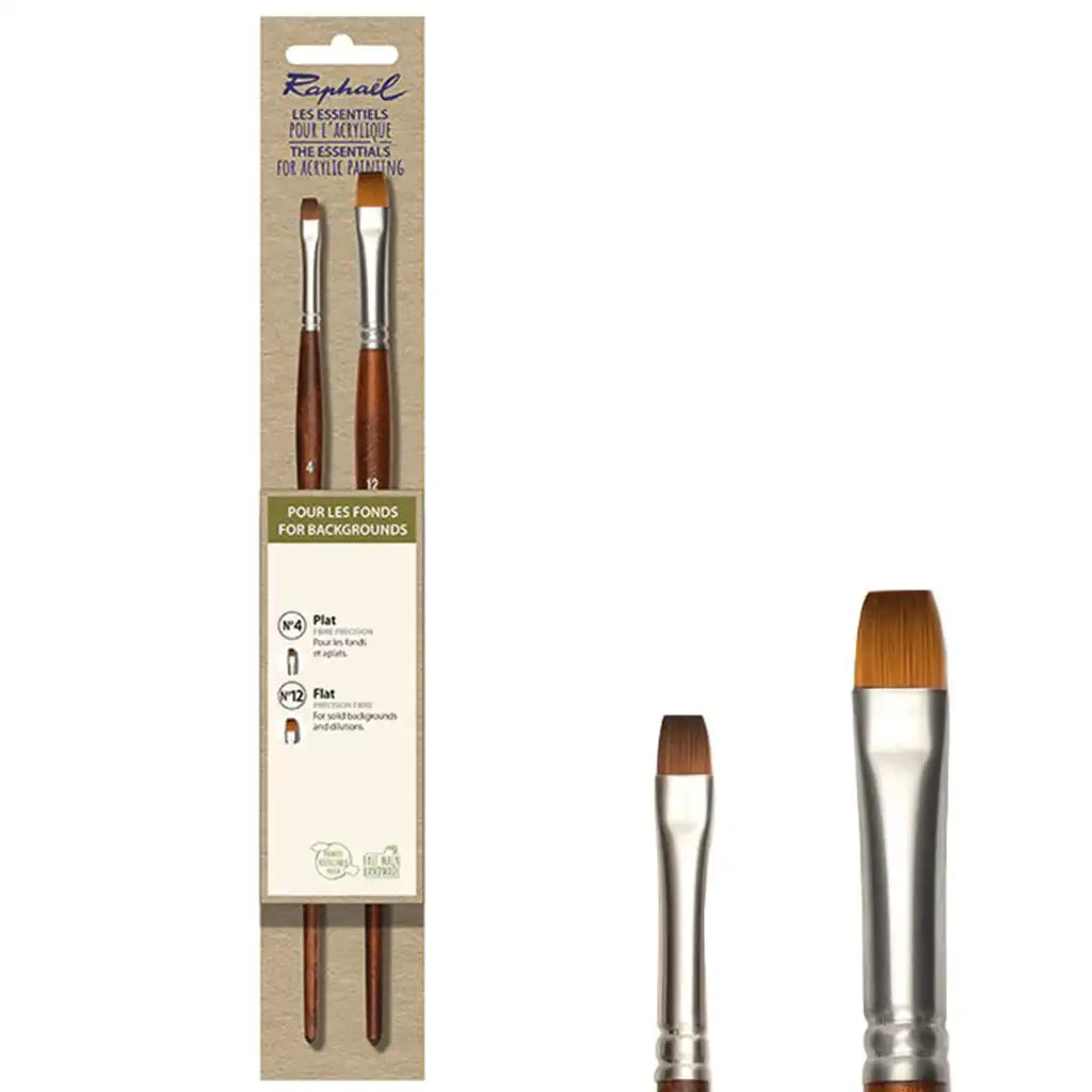 Raphael Essentials Acrylic &amp; Watercolor Brush Set