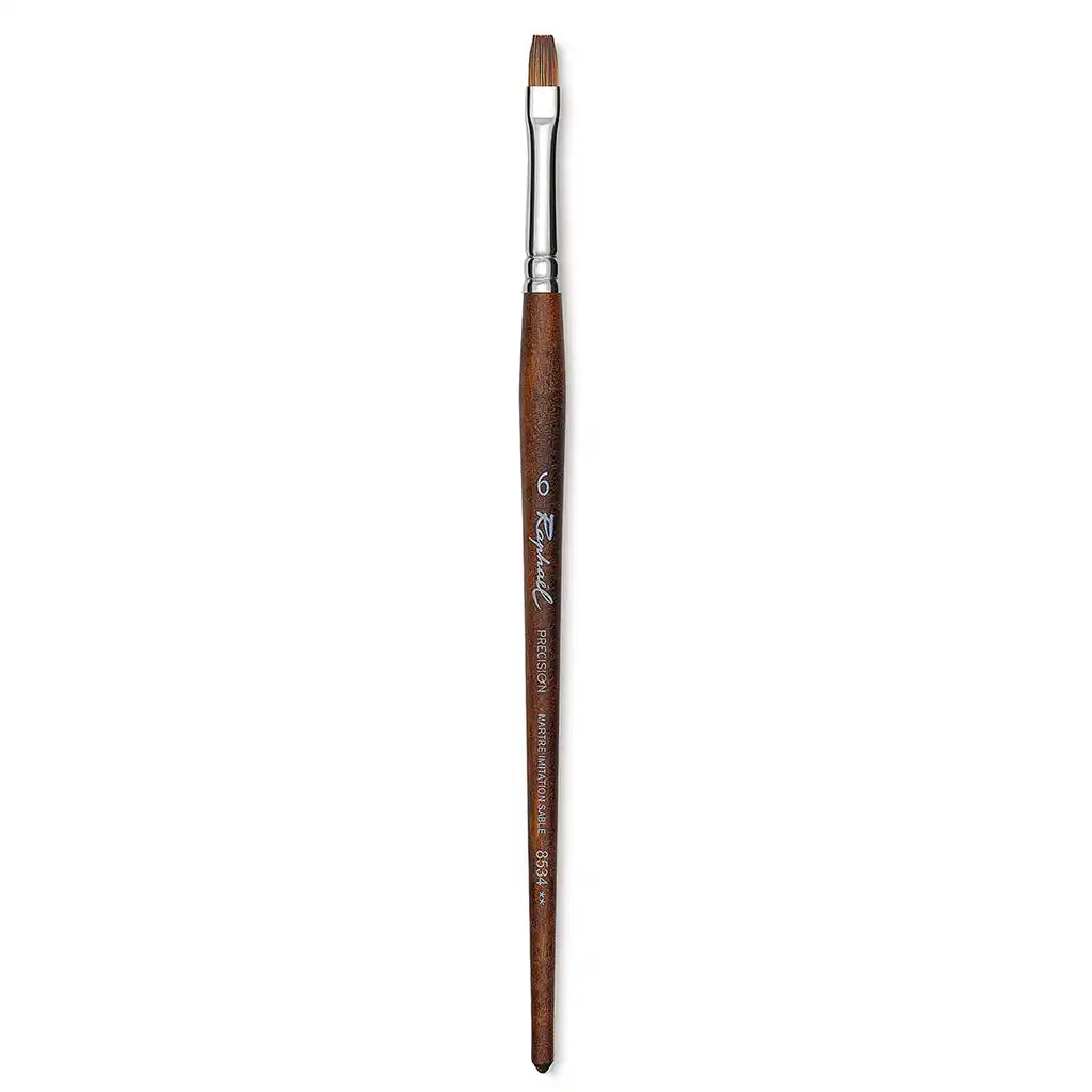 Precision Watercolour Flat Brush 8534