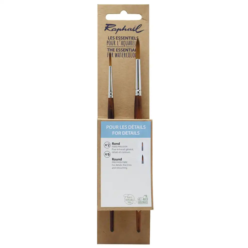 Watercolor Green Set Brushes