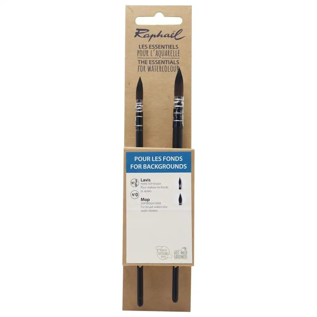 Watercolor Green Set Brushes