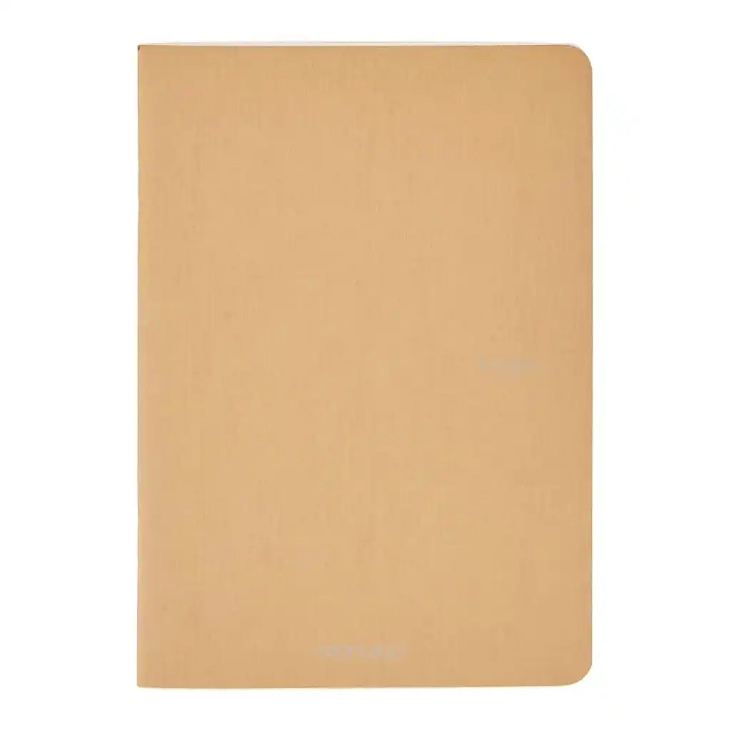 Ecoqua Staple Book, Graph A4 40 Sheets, Beige