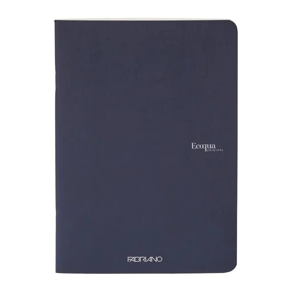 Ecoqua Staple Book, Graph A4 40 Sheets, Navy