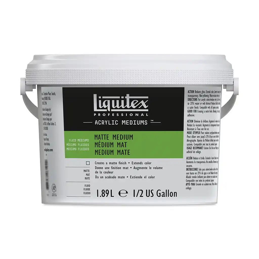 Liquitex Fluids Acrylic Medium Matte, 1.89L