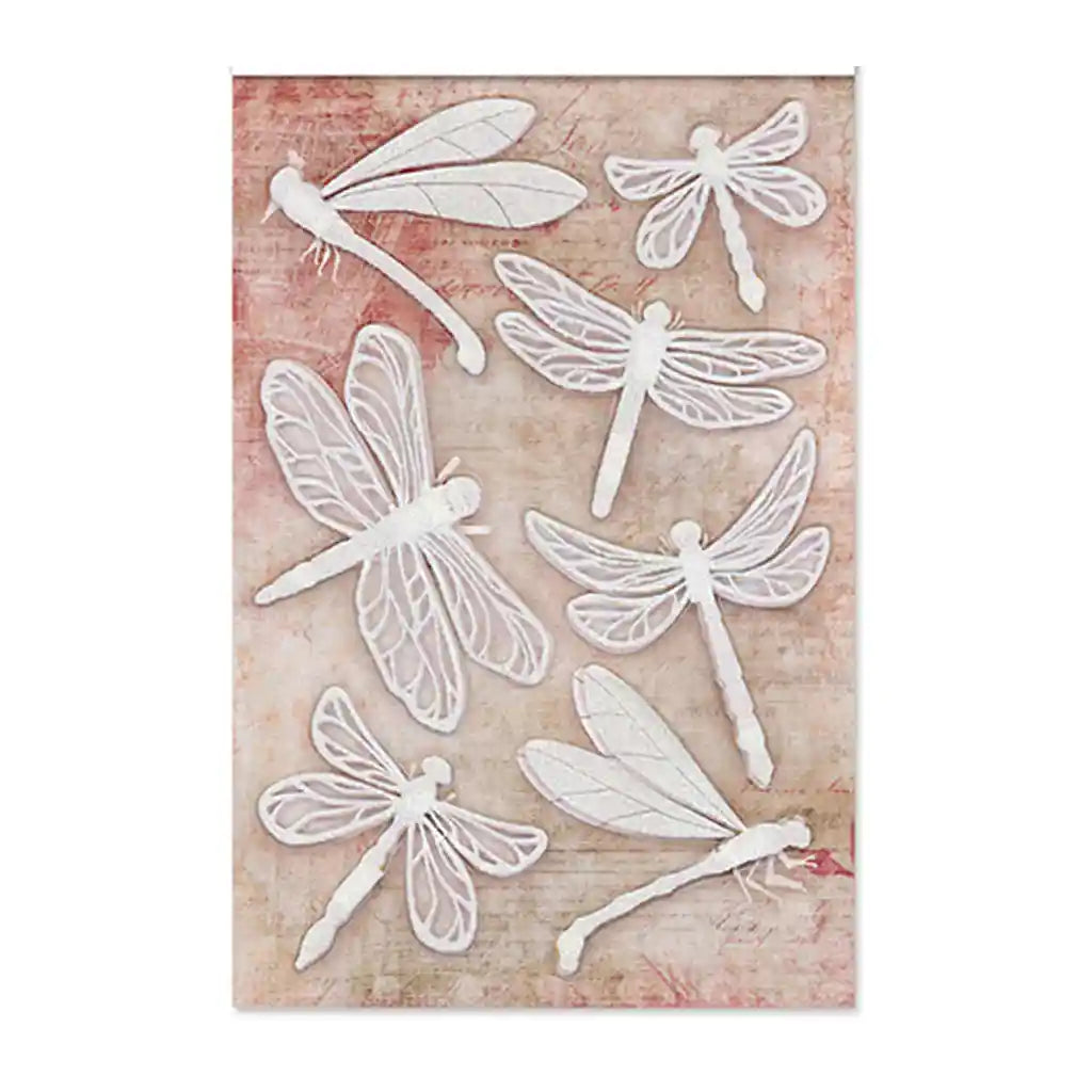 Handmade Sticker: 4.9in x 7.3in 3D Page Lifters with Crease