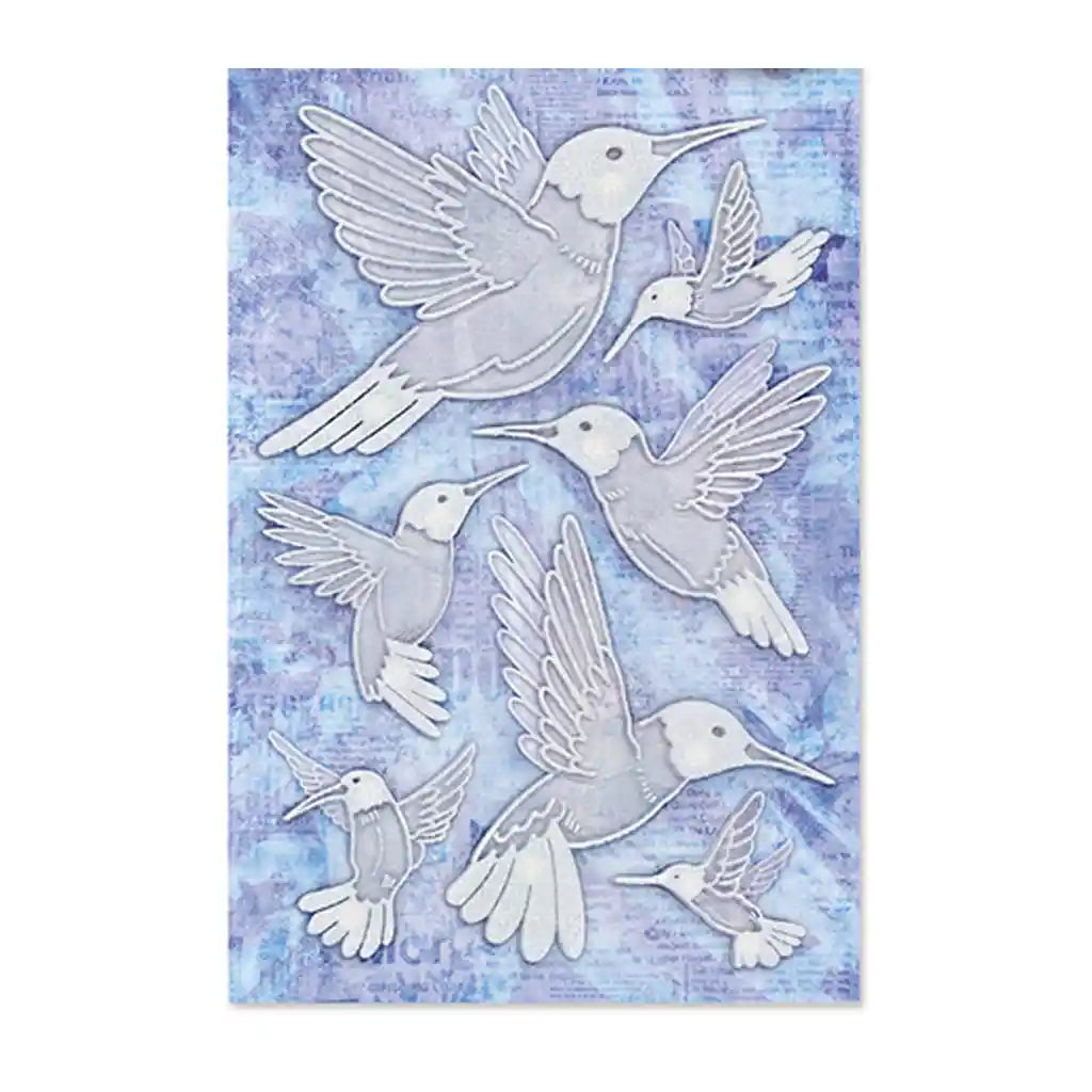 Handmade Sticker: 4.9in x 7.3in 3D Page Lifters with Crease