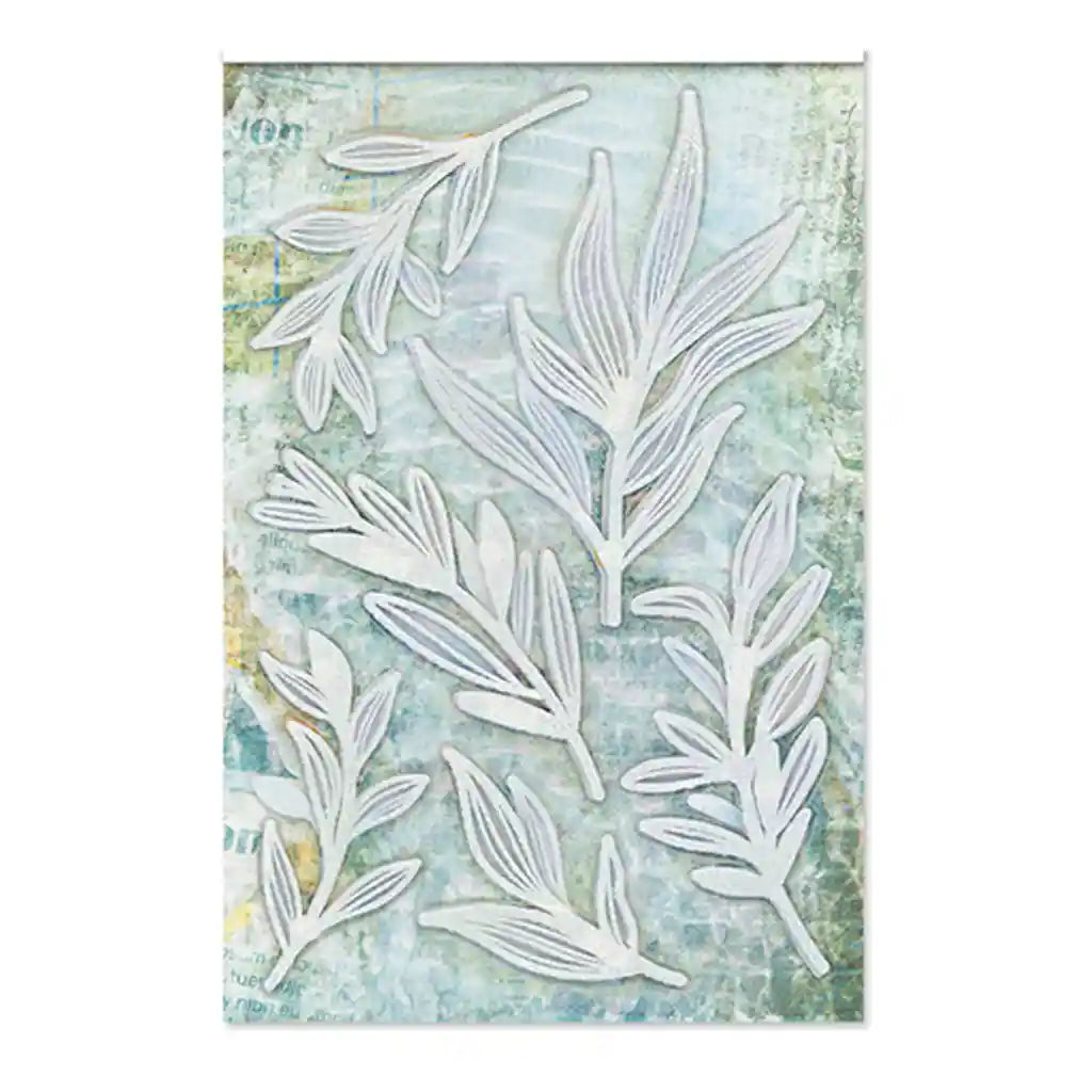 Handmade Sticker: 4.9in x 7.3in 3D Page Lifters with Crease