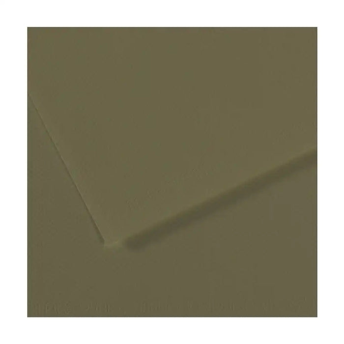 Canson Mi-Teintes Colored Art Paper 8.5X11, Olive Green 191