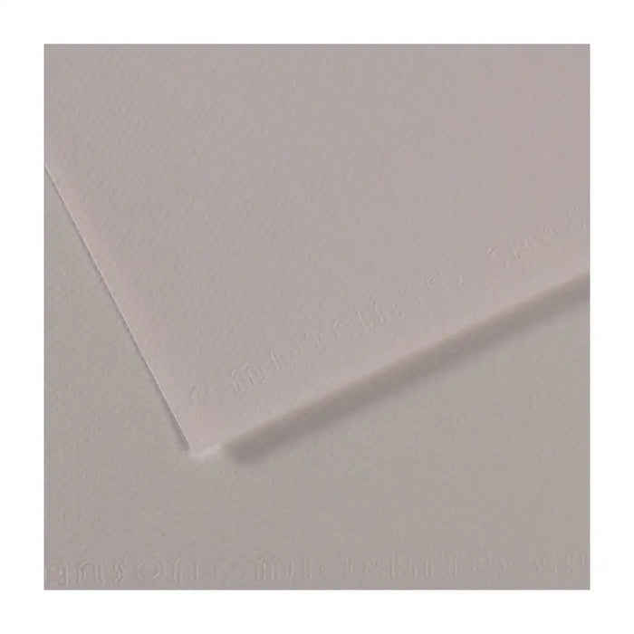Canson Mi-Teintes Colored Art Paper 8.5X11, Moon Grey 186