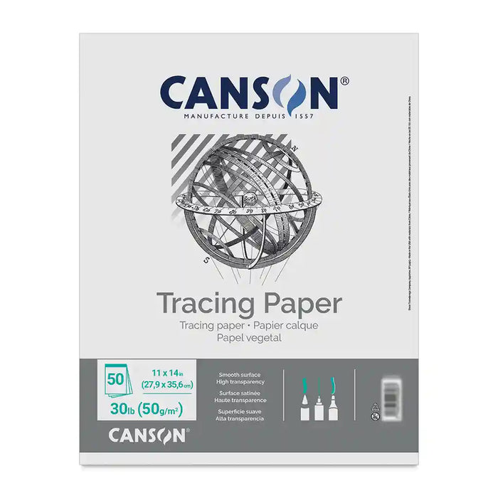 Artist Series Tracing Pads 50G 11x14in,50 Sheets