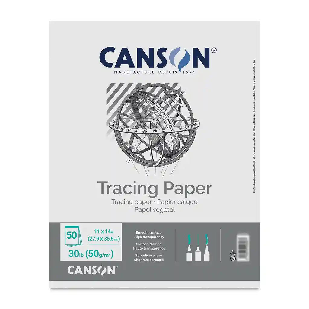 Artist Series Tracing Pads 50G 11x14in,50 Sheets