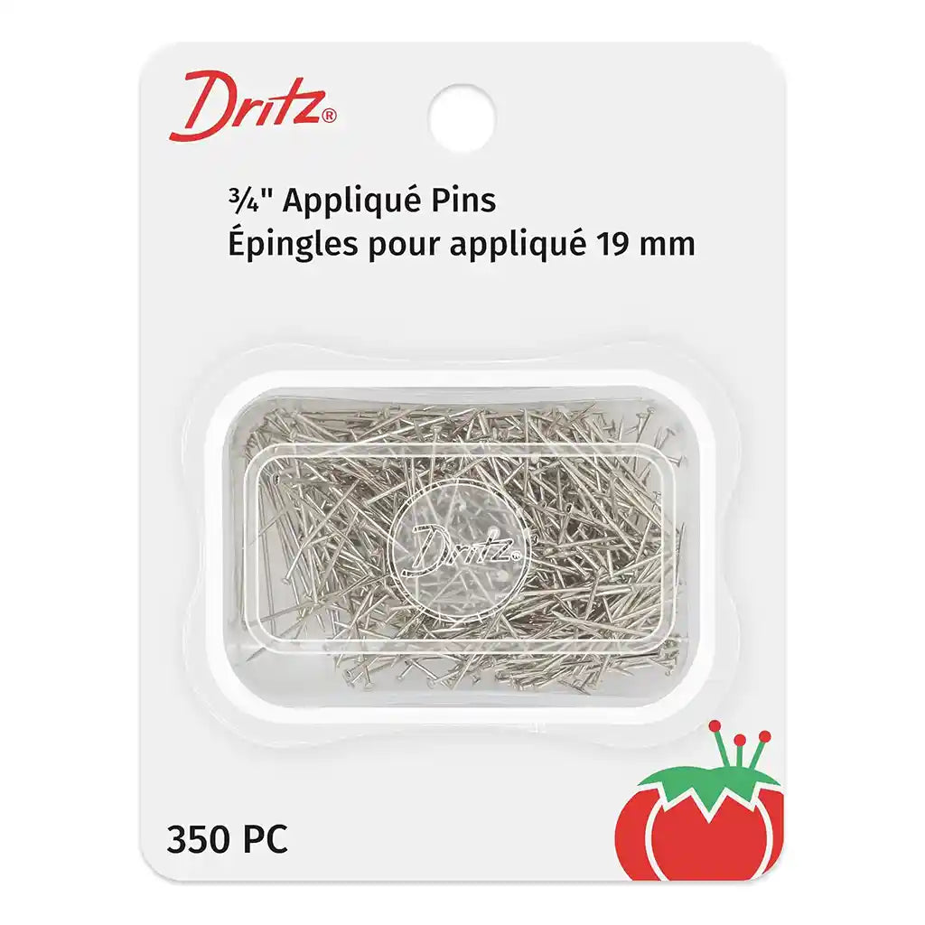 Straight Pin Ball Point Size 12 Nickel Plated Steel, 350pc