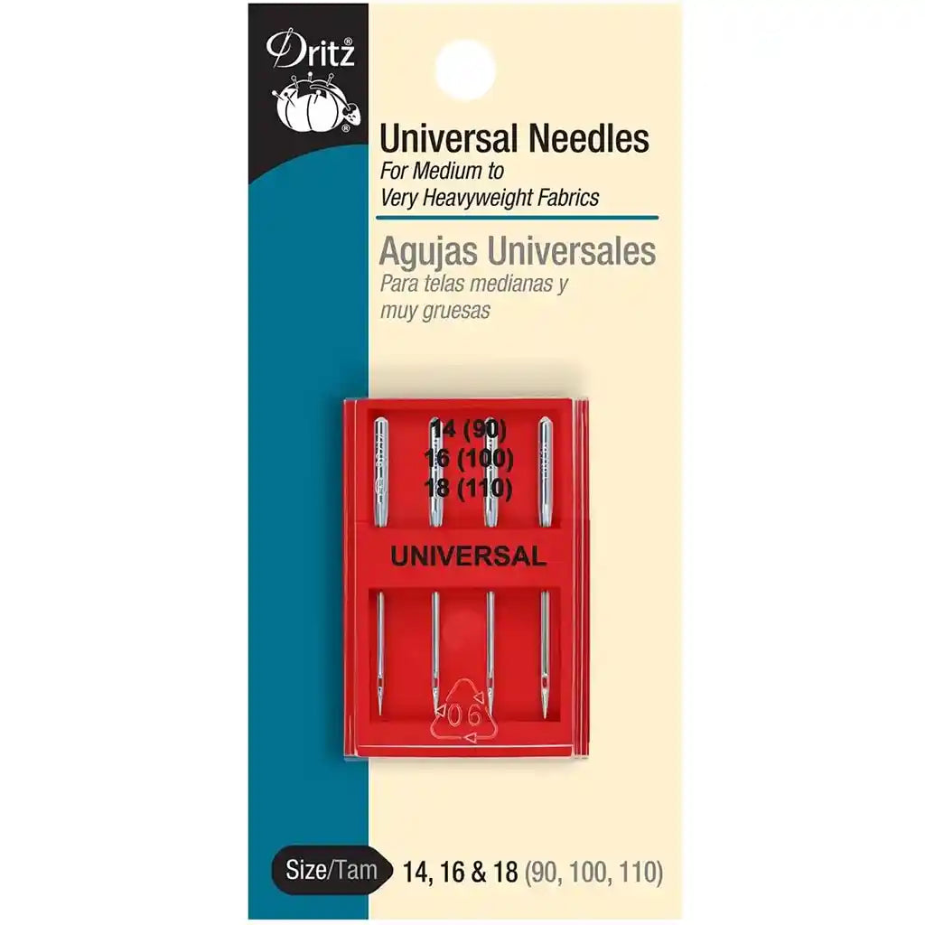 Universal Machine Needle Size14-16-18 4pc