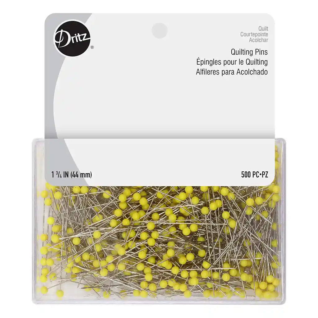 Quilting Pins, 1-3/4-Inch, Yellow 500pc