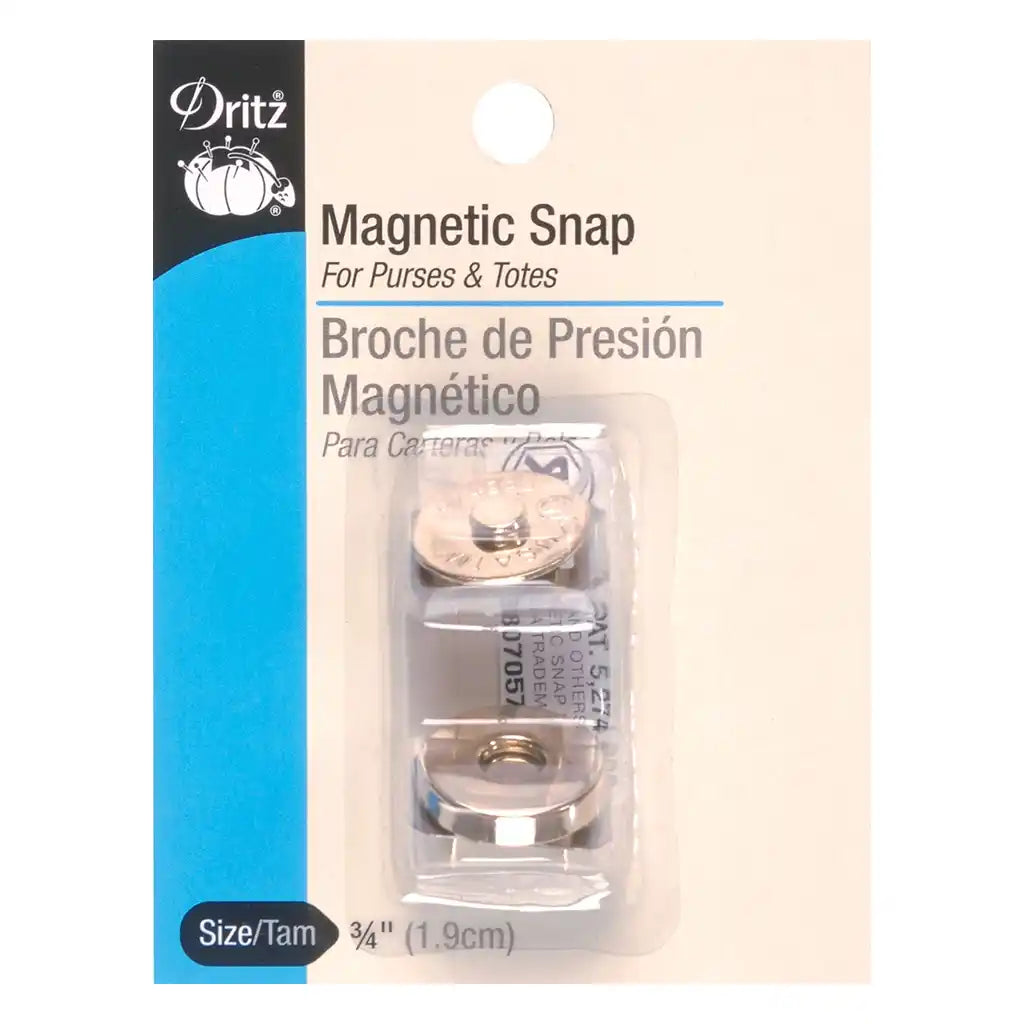 Snap Magnetic Round 3/4in Gold 1Set