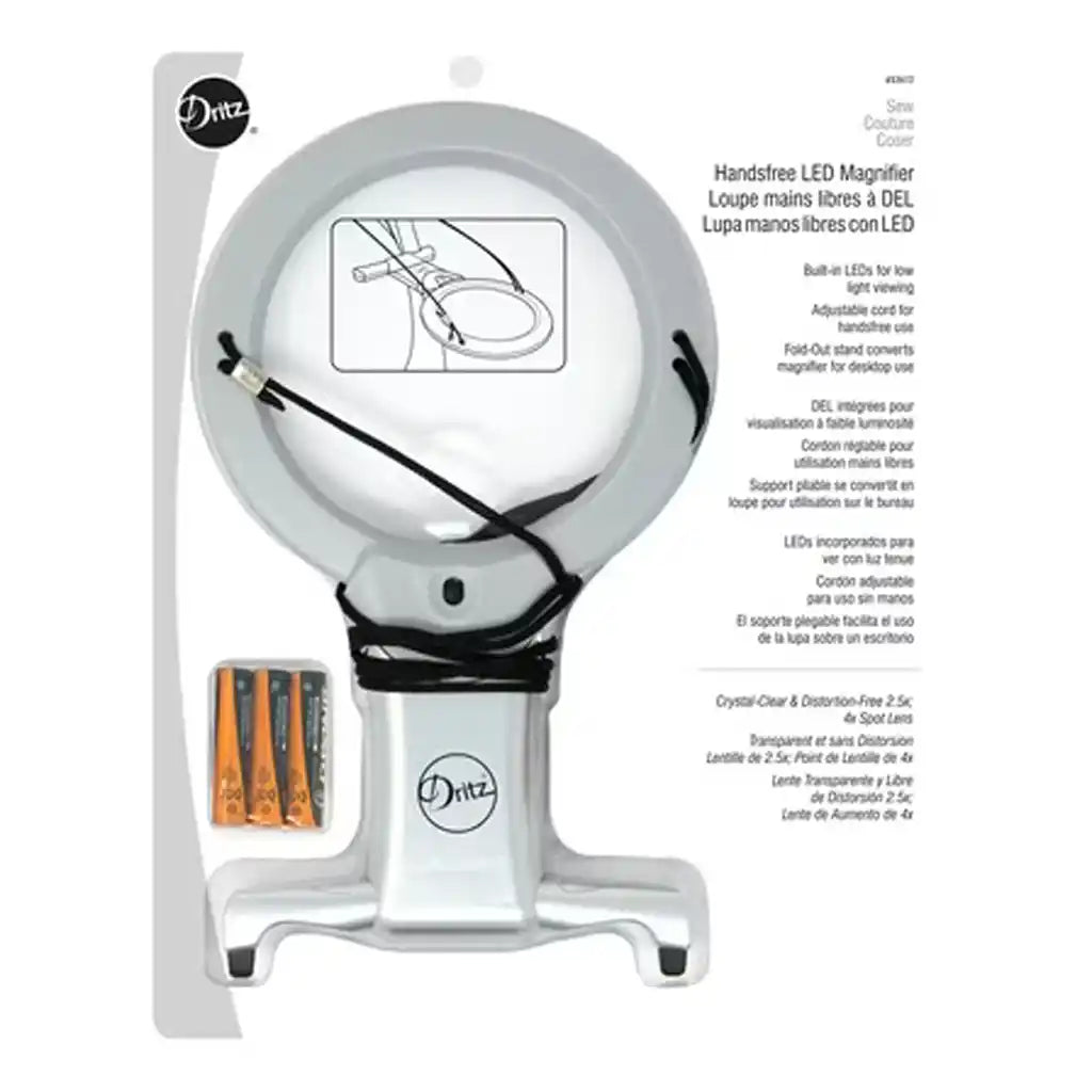 Dritz Handsfree LED Magnifier