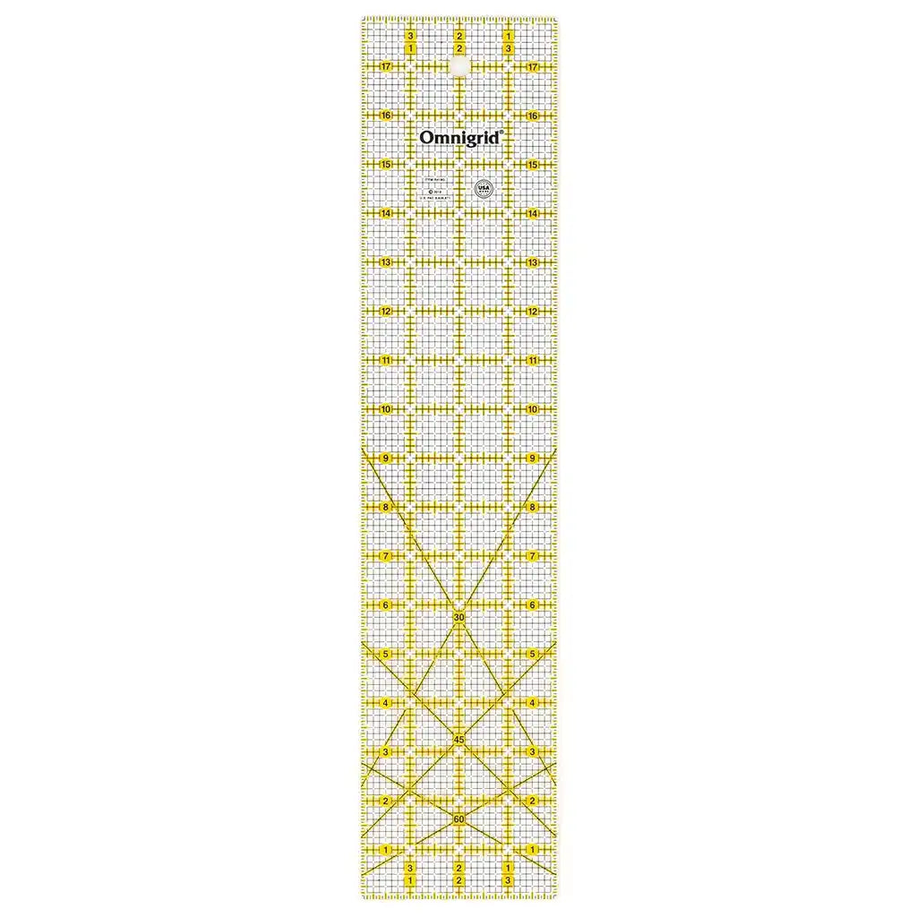 Omnigrid Mini Grid Ruler 4in x 18in