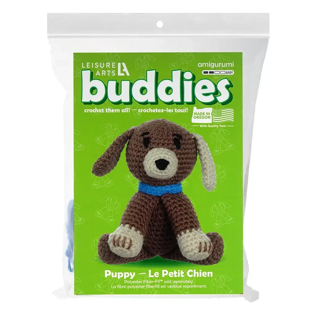 Leisure Arts Crochet Buddies Kit Puppy