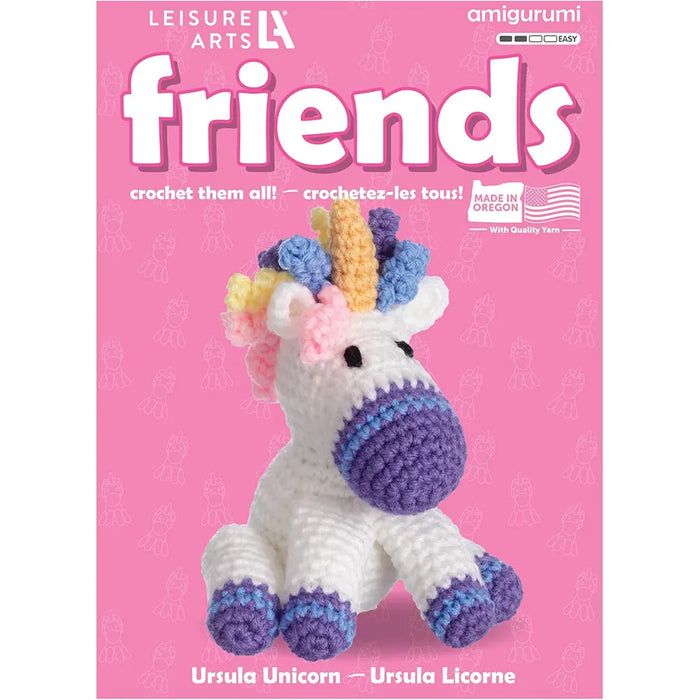 Leisure Arts Crochet Friend Kit Unicorn
