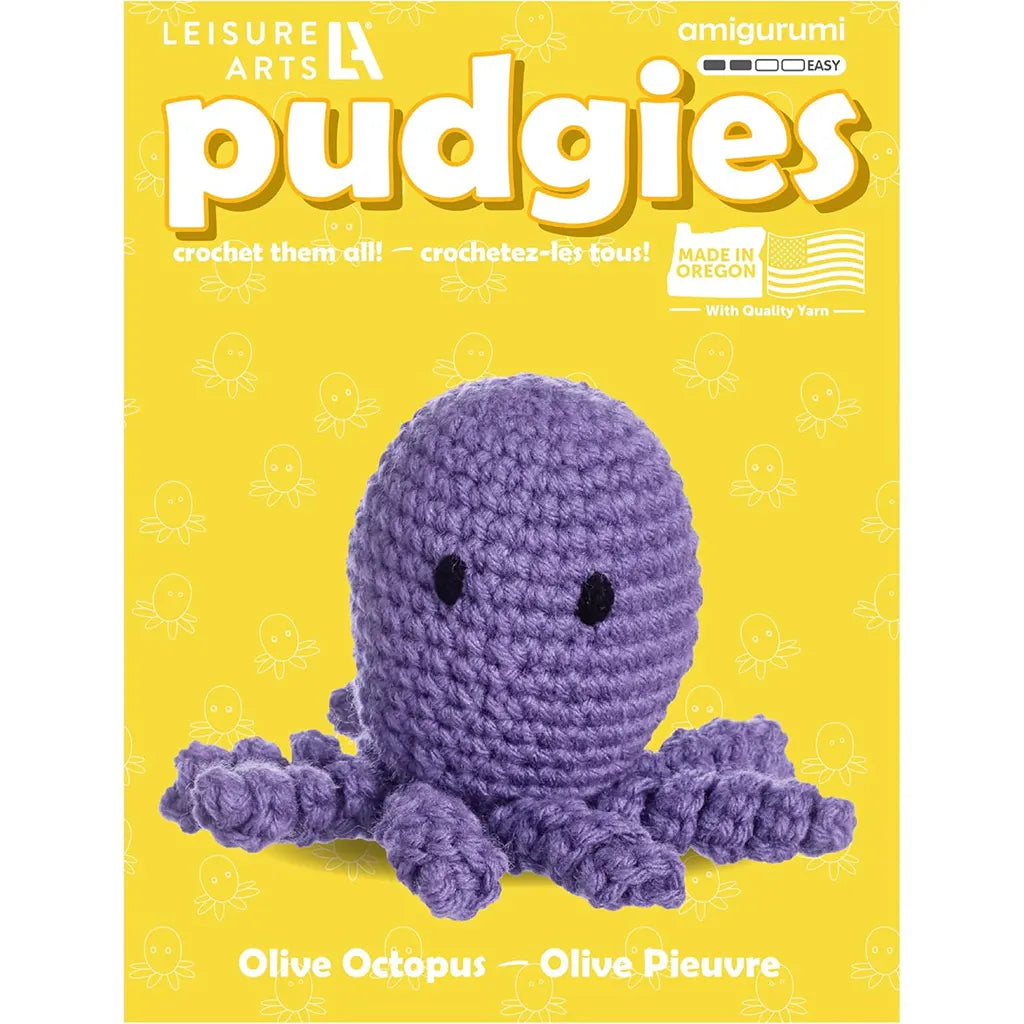 Leisure Arts Crochet Pudgie Kit Octopus