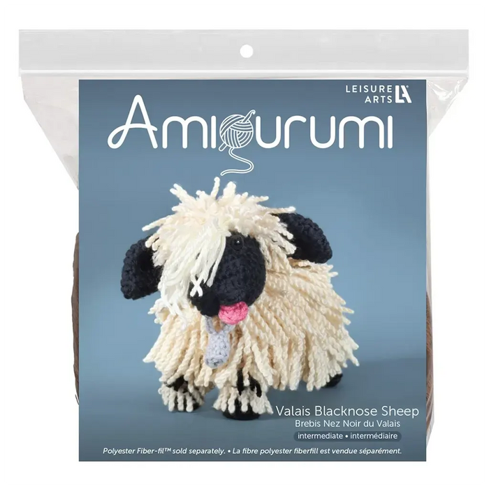Leisure Arts Amigurumi Kit Valais Blacknose Sheep