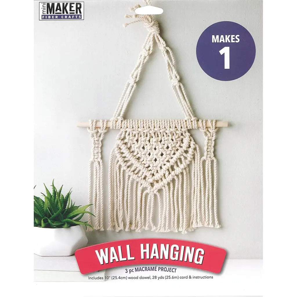 Leisure Arts Macrame Kit Wall Hanging