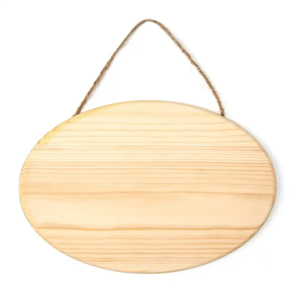 Basic Wood Plaque Natural