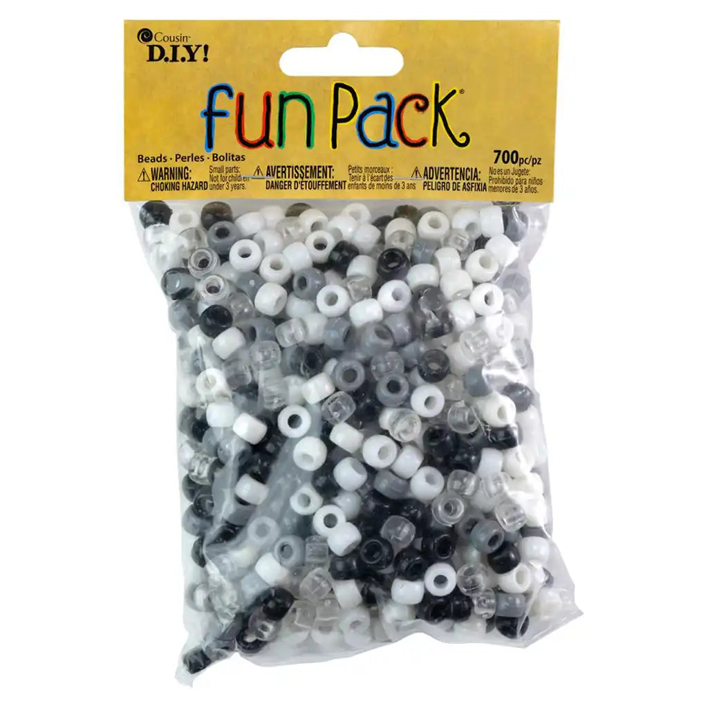 Fun Pack Acrylic Pony Beads 700/Pkg