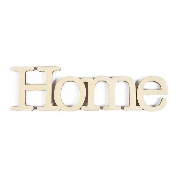 Wood Script Phrase, Home