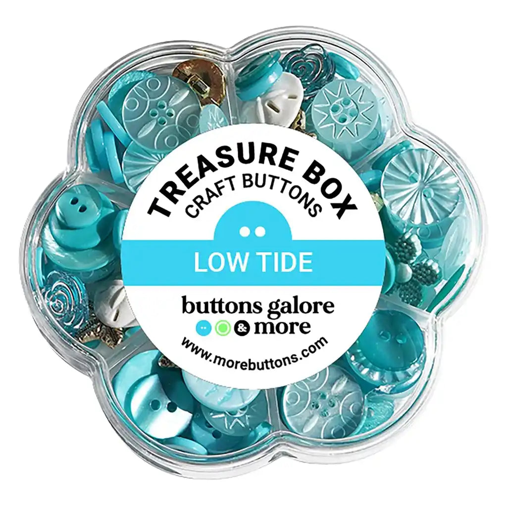 Buttons Galore Treasure Box, Low Tide