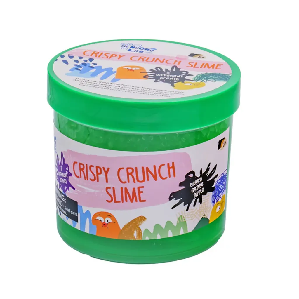 Sensory Lab Scented Crispy Crunch Slime, Green