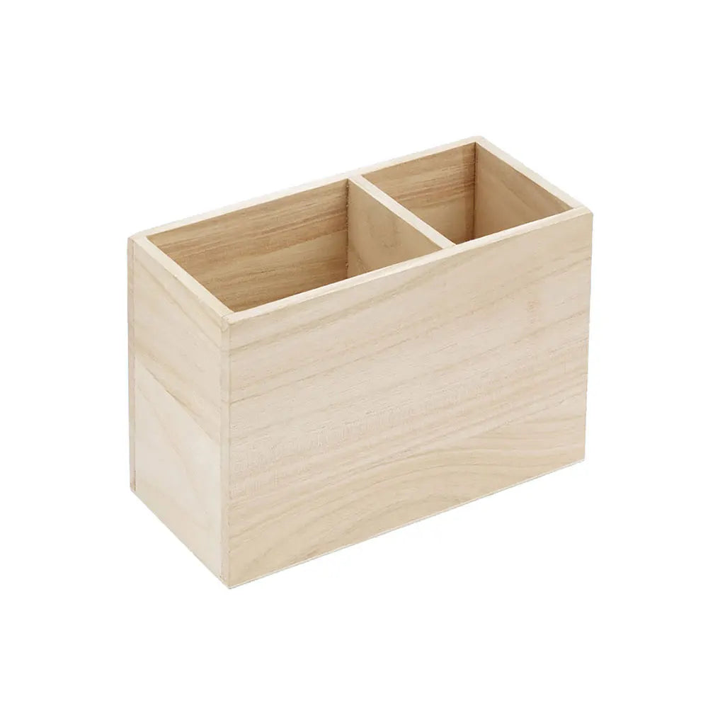 Wooden Crayon Box, 16 x 8 x 11cm