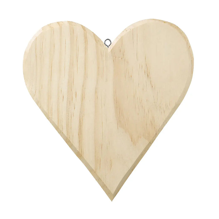 Wooden Heart, 21 x 19.5cm