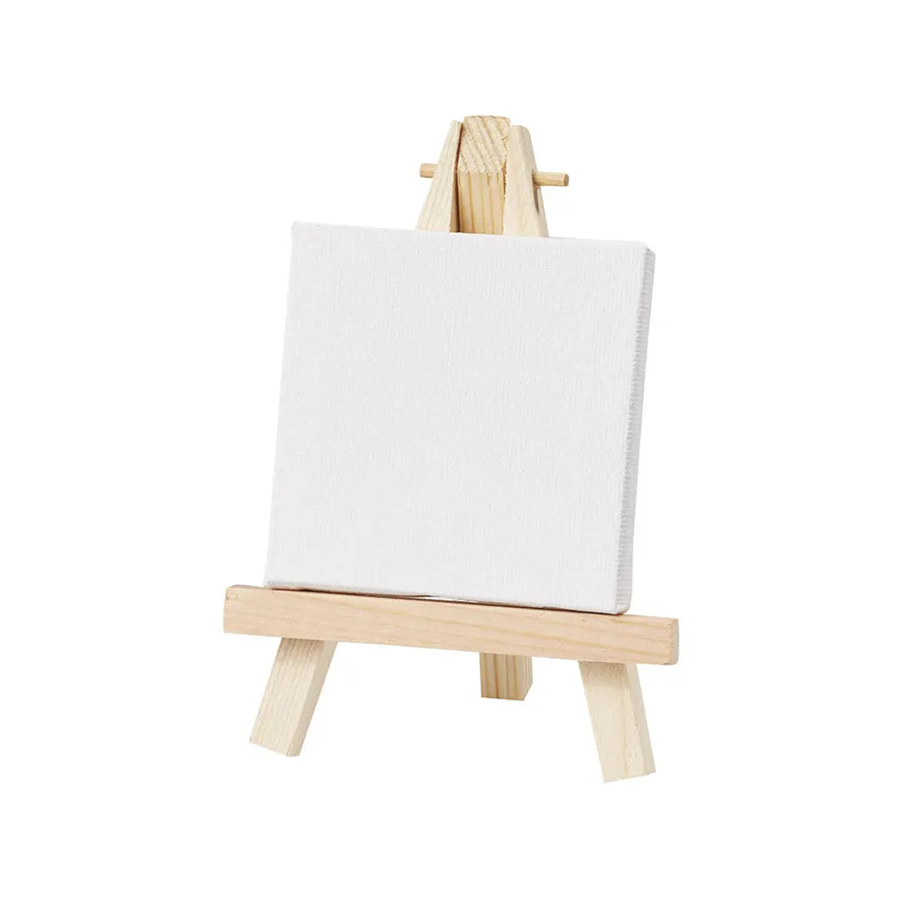 Easel With Canvas, 12.5 x 9cm