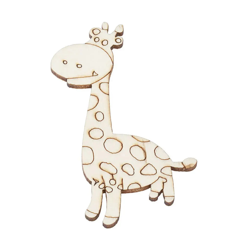 Giraffe, ca. 8cm, bag with 4 pcs