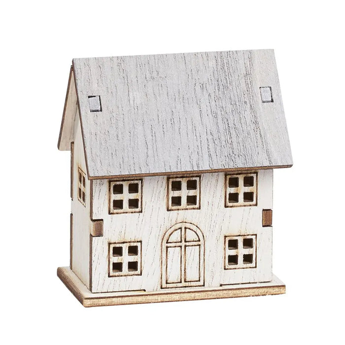Wooden House II 6.5 x 5.5 x 3cm
