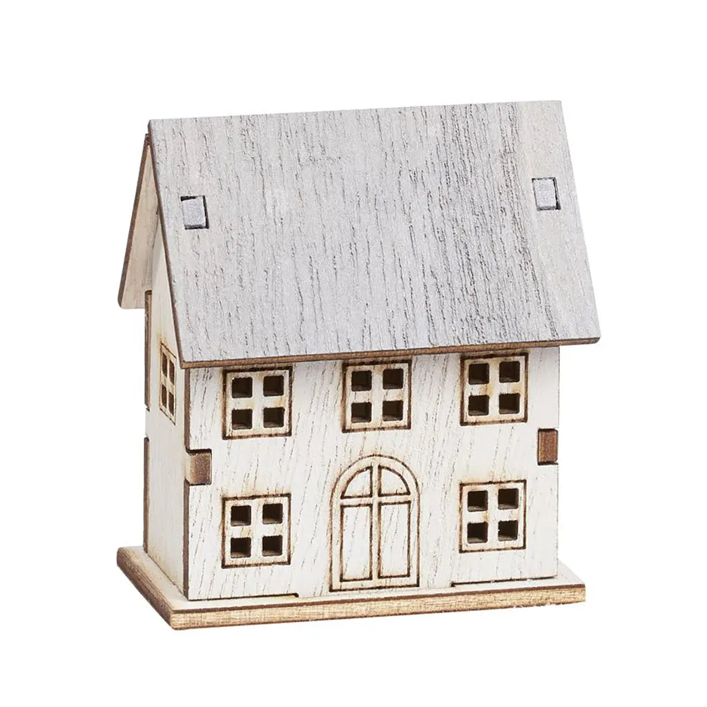 Wooden House II 6.5 x 5.5 x 3cm