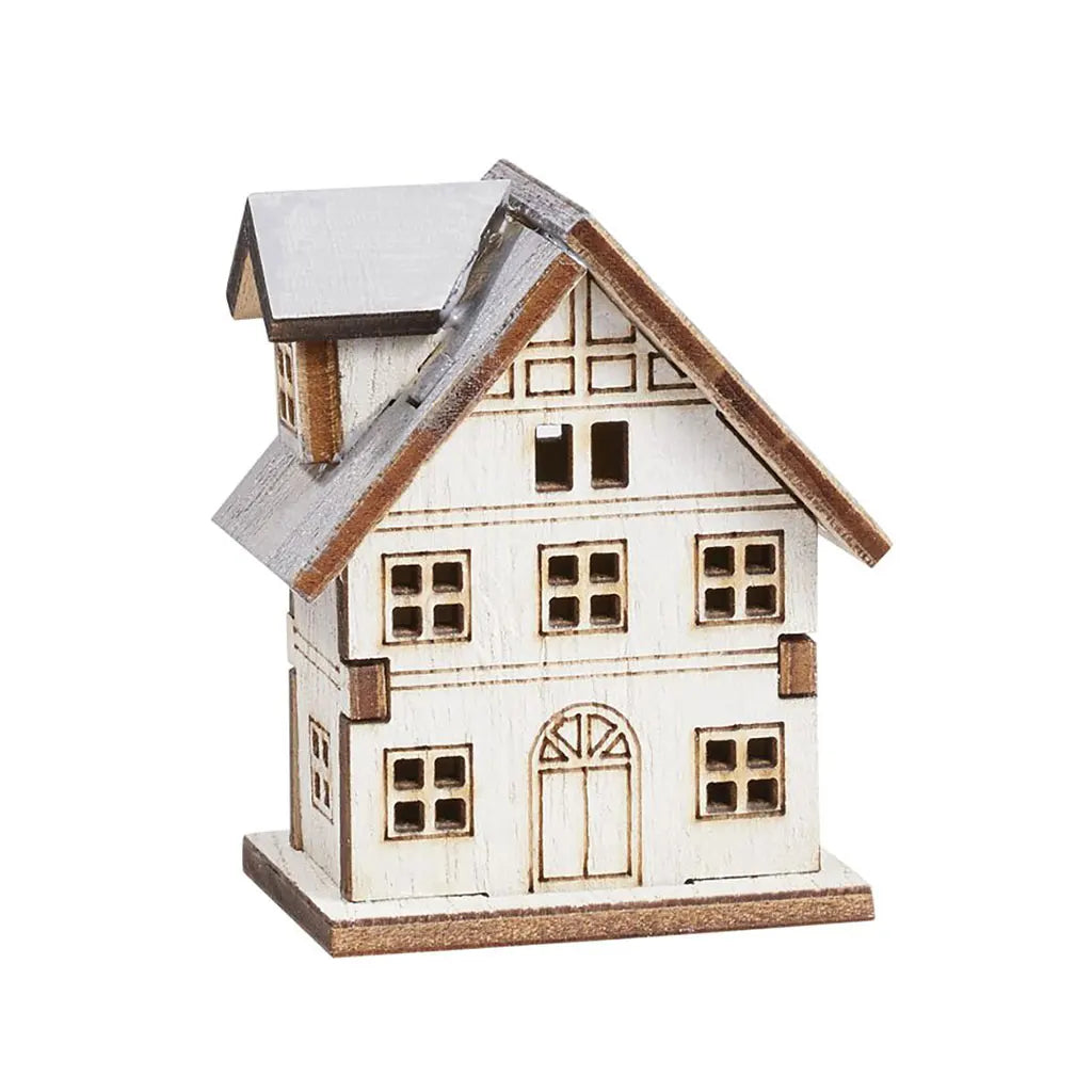 Wooden House III, 5 x 4.5 x 2.5cm