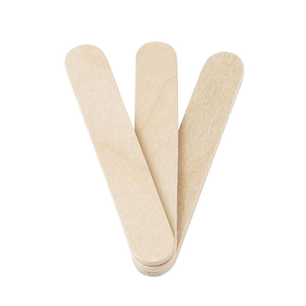 Wooden Tongue Depressor, 10 x 65mm, 100pcs