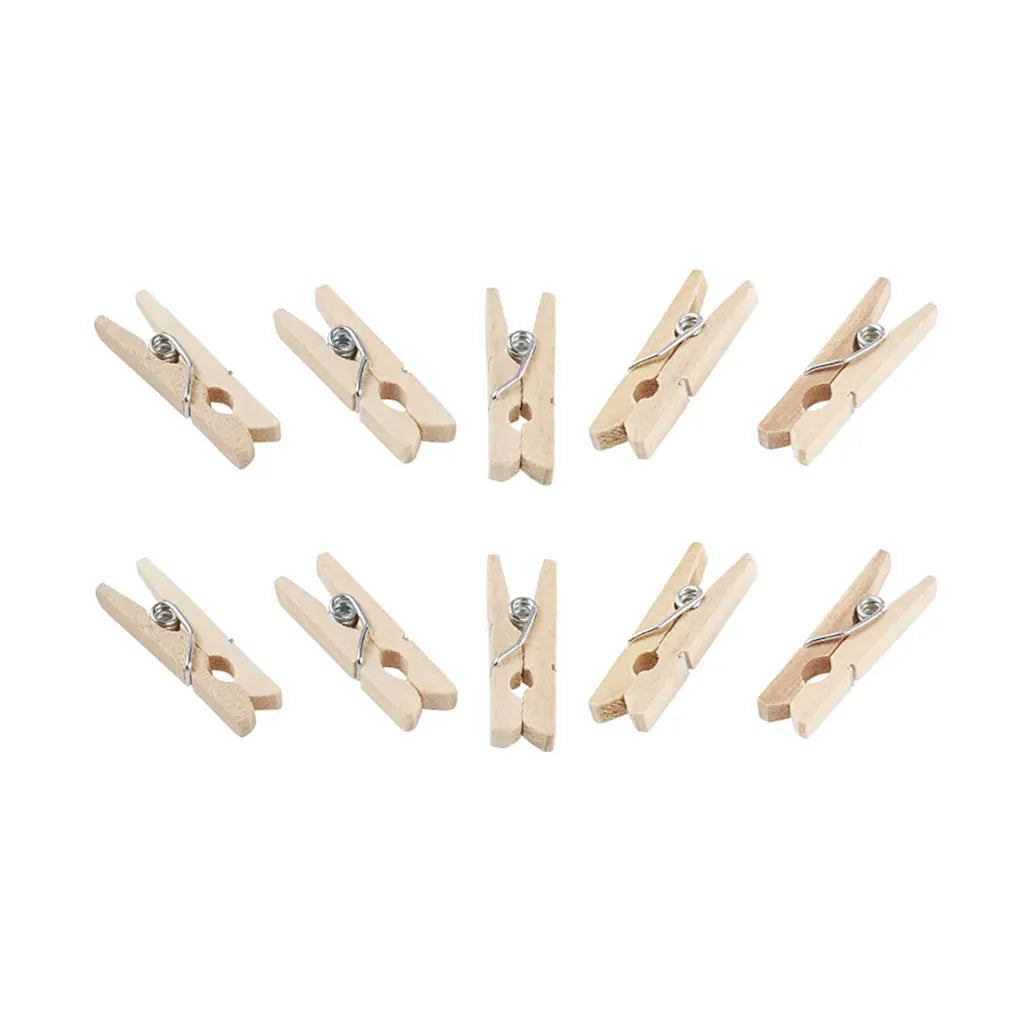 Wooden Peg, 25mm, 10pcs