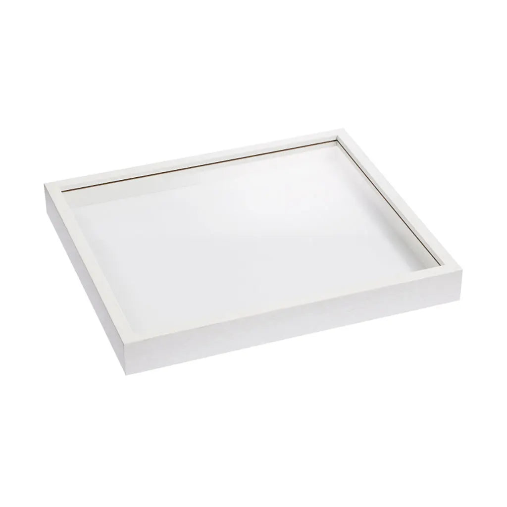 Decorative frame (MDF), 32 x 28 x 3.5cm, white