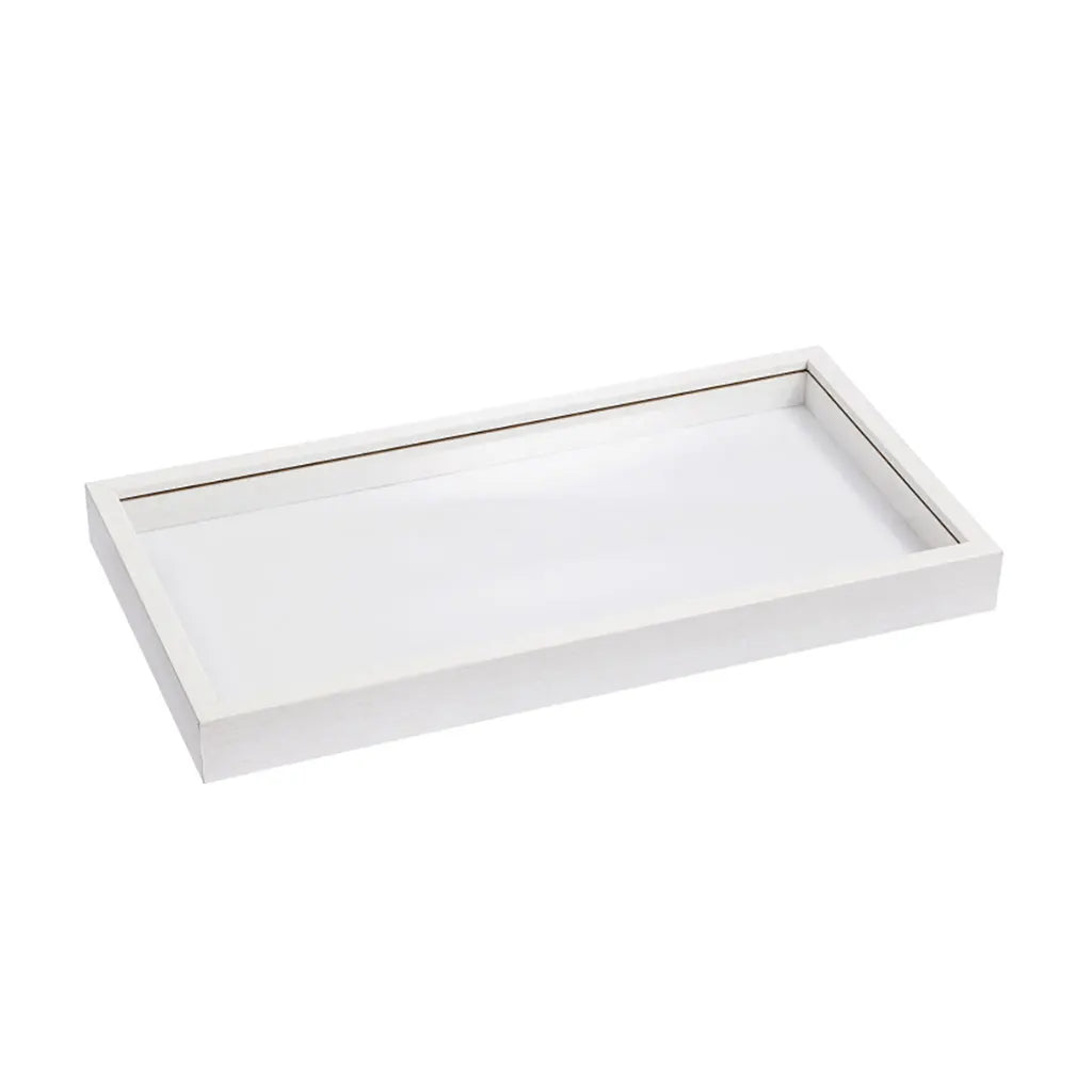Decorative frame (MDF), 39.5 x 20.5 x 3.5cm, White