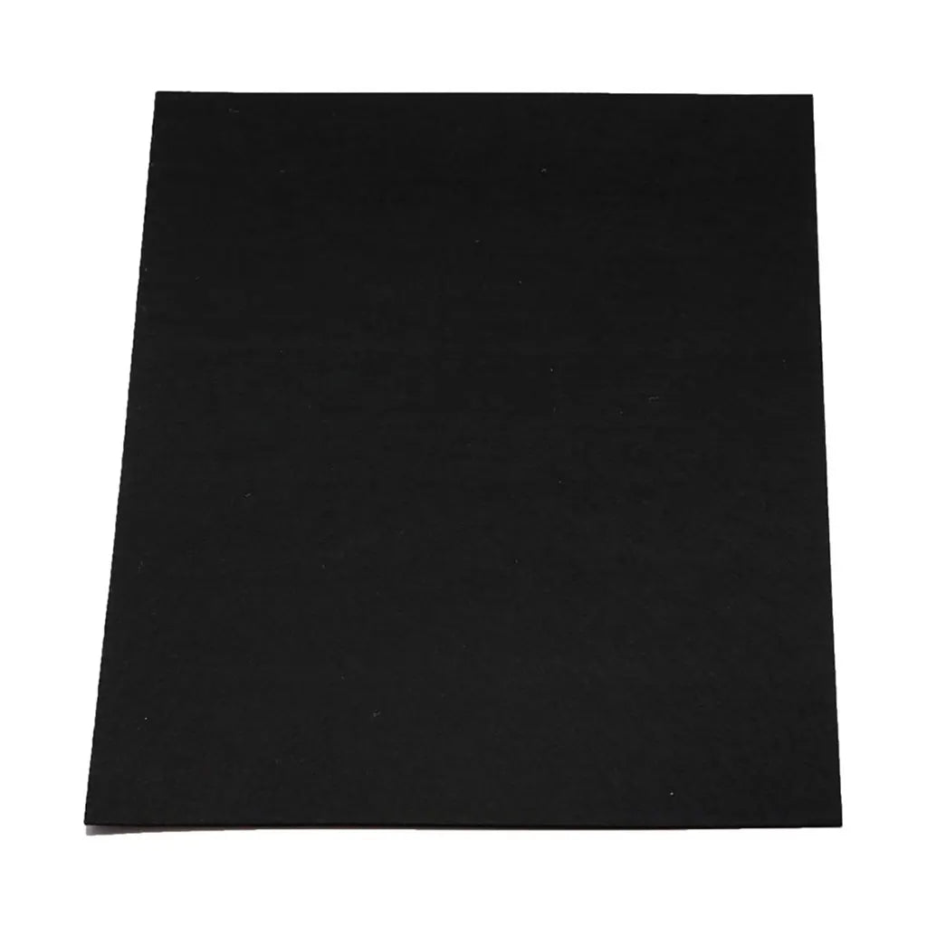 TRENDY Felt Sheet, 375 x 500mm, 3mm, Black