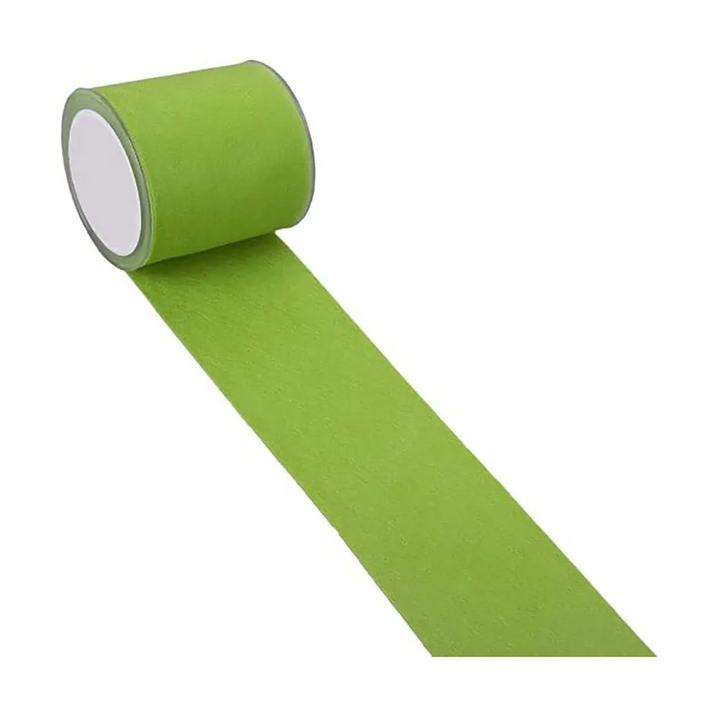 Trendy Felt Table Runner, 1mm x 10cm, Apple Green