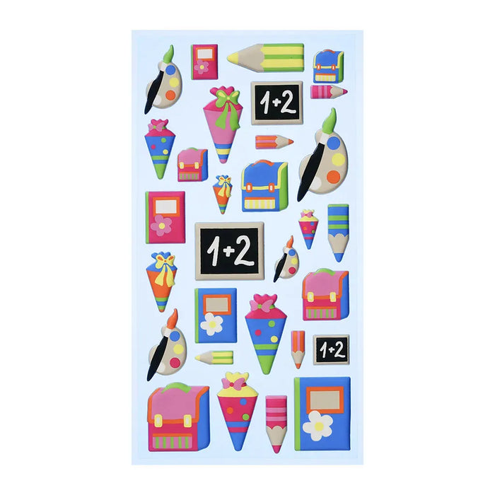 Softy Stickers School / First Day At School