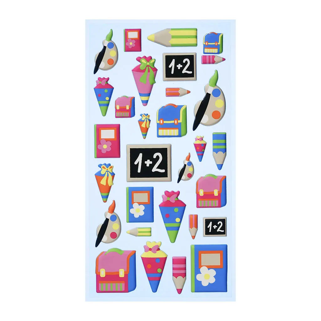 Softy Stickers School / First Day At School
