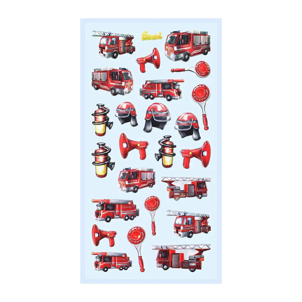 Softy Stickers Fire Brigade