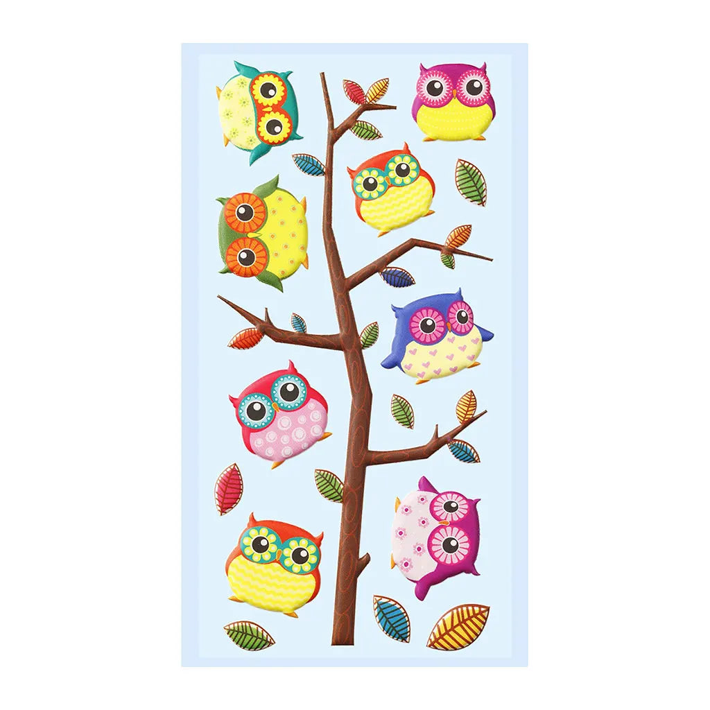 Softy Stickers Owls