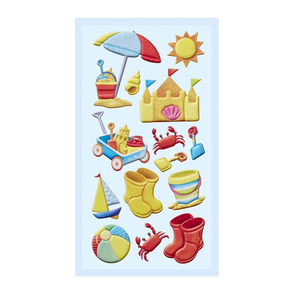Softy Stickers Beach Holiday