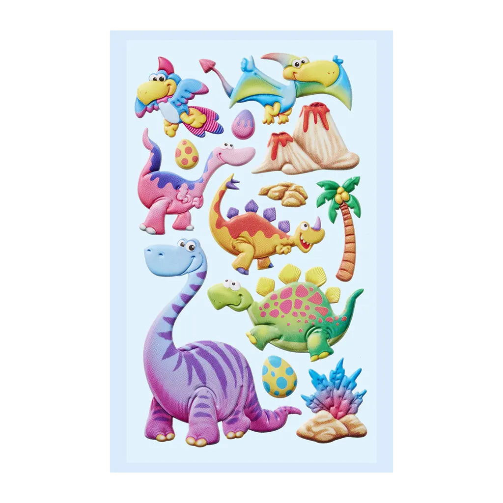 Softy Stickers Dinosaures IV